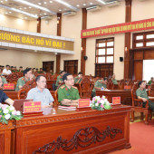 Thông qua chương trình Ngày hội toàn dân bảo vệ an ninh Tổ quốc “điểm” tại phường Vị Tân
