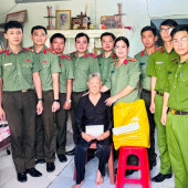 Cụm thi đua số 6, Ban Thanh niên Công an thành phố tổ chức các hoạt động tri ân các anh hùng liệt sĩ, thương binh và người có công với cách mạng