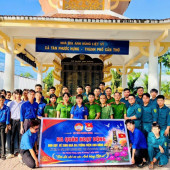 Công an xã Tân Phước Hưng tổ chức các hoạt động tri ân các anh hùng, liệt sĩ nhân kỷ niệm ngày thương binh - liệt sĩ 27/7
