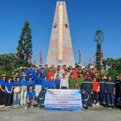 LỰC LƯỢNG VŨ TRANG VÀ NHÂN DÂN PHƯỜNG THUẬN HƯNG CHỈNH TRANG NGHĨA TRANG LIỆT SĨ