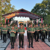 Phòng Tham mưu Công an thành phố Cần Thơ: Thiết thực tổ chức chuỗi hoạt động tri ân nhân kỷ niệm 79 năm Ngày Thương binh - Liệt sĩ