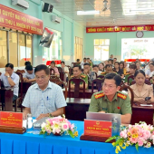 Công an phường Ngã Bảy tham mưu tổ chức Hội nghị tập huấn công tác bảo vệ bí mật nhà nước năm 2026