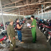 Công an phường Thốt Nốt chủ động kiểm tra, hướng dẫn thực hiện Kế hoạch tổng rà soát phương tiện