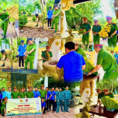 Tuổi trẻ Công an phường Long Phú 1 tổ chức nhiều hoạt động thiết thực nhân kỷ niệm 79 năm Ngày Thương binh - Liệt sĩ