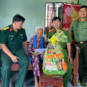 Công an xã Thới An Hội tổ chức các hoạt động tri ân nhân kỷ niệm 79 năm Ngày Thương binh - Liệt sĩ