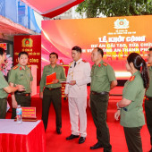 Lãnh đạo Công an thành phố kiểm tra công tác chuẩn bị Lễ khởi công cải tạo, sửa chữa Bệnh viện Công an thành phố Cần Thơ
