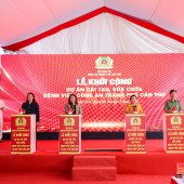 Khởi công Dự án cải tạo, sửa chữa Bệnh viện Công an thành phố Cần Thơ