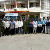 “Trọn nghĩa tri ân” - Công an xã Vĩnh Hải, thành phố Cần Thơ tận tình đưa đón thân nhân liệt sĩ đi lấy mẫu ADN