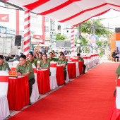 Lãnh đạo Công an thành phố kiểm tra công tác chuẩn bị Lễ khởi công cải tạo, sửa chữa Bệnh viện Công an thành phố Cần Thơ