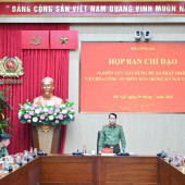 Phiên họp thứ nhất Ban Chỉ đạo nghiên cứu, xây dựng Đề án phát triển văn hóa Công an nhân dân trong kỷ nguyên mới