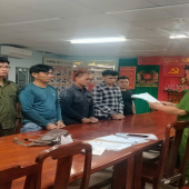 Công an xã Vĩnh Lợi khởi tố, bắt tạm giam 03 bị can về tội cố ý gây thương tích