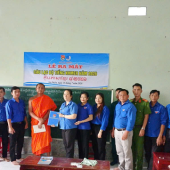 Công an xã Xà Phiên phối hợp ra mắt Câu lạc bộ tiếng Khmer (ក្លឹបភាសាខ្មែរ ឆ្នាំ២០២៦)