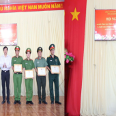 Công an xã Hòa An tổ chức Hội nghị sơ kết công tác Công an 6 tháng đầu năm 2026 và triển khai nhiệm vụ trọng tâm 6 tháng cuối năm 2026