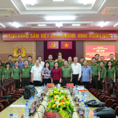 TỔ CHỨC HỘI NGHỊ TUYÊN TRUYỀN VÀ LẤY Ý KIẾN ĐỐI VỚI CÁC DỰ ÁN LUẬT DO BỘ CÔNG AN CHỦ TRÌ SOẠN THẢO TRÌNH QUỐC HỘI KHÓA XVI