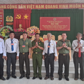 Công an xã Thới Lai chủ động phối hợp tổ chức thành công Đại hội Hội Cựu Công an nhân dân xã lần thứ nhất, nhiệm kỳ 2026 - 2031