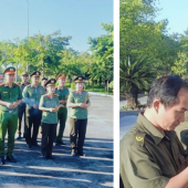 Công an phường Vị Thanh tri ân tháng 7 với những hành động thiết thực, nghĩa tình