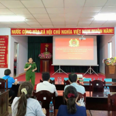 Công an phường Tân An Nâng cao kỹ năng số cho lực lượng  nồng cốt ở cơ sở
