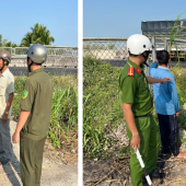 PHÒNG NGỪA NGUY CƠ MẤT AN TOÀN GIAO THÔNG TỪ VIỆC CHĂN THẢ GIA SÚC TRÊN TUYẾN CAO TỐC LỘ TẺ - RẠCH SỎI