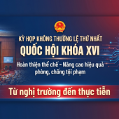 HOÀN THIỆN THỂ CHẾ, NÂNG CAO HIỆU QUẢ CÔNG TÁC PHÒNG, CHỐNG TỘI PHẠM TRONG TÌNH HÌNH MỚI