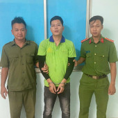 Công an xã Đông Thuận bắt đối tượng truy nã