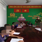 CÔNG AN XÃ LONG PHÚ TĂNG CƯỜNG PHÒNG NGỪA, GIÁO DỤC ĐỐI TƯỢNG THANH THIẾU NIÊN CÓ NGUY CƠ VI PHẠM PHÁP LUẬT