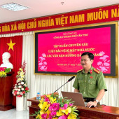 Phòng An ninh chính trị nội bộ tích cực hưởng ứng phong trào thi đua “Ba nhất” với chủ đề “Kỷ luật là nền tảng - Trung thành là cốt lõi - Gần dân là thước đo”