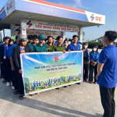 Tuổi trẻ Phân Trại tạm giam Long Mỹ chung tay  vì môi trường xanh, sạch, đẹp