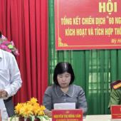 Công an xã Mỹ Hương tổng kết Chiến dịch “60 ngày đêm” hướng dẫn người dân kích hoạt, tích hợp thông tin trên ứng dụng VneID.