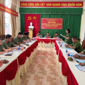 Cụm thi đua số 9 sơ kết phong trào thi đua “Vì an ninh Tổ quốc” 6 tháng đầu năm 2026