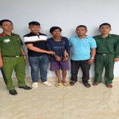 Công an xã Xà Phiên kịp thời bắt giữ đối tượng truy nã