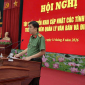 Công an thành phố Cần Thơ tập huấn cập nhật các tính năng mới trên phần mềm Quản lý văn bản và điều hành