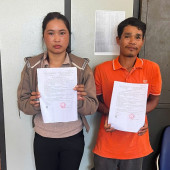 Thi hành lệnh bắt tạm giam đối tượng tổ chức sử dụng  trái phép chất ma túy tại xã Lai Hòa