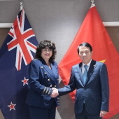 Việt Nam - New Zealand thúc đẩy hợp tác an ninh