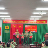 Phòng kỹ thuật nghiệp vụ và ngoại tuyến tổ chức lễ công bố các quyết định về công tác cán bộ