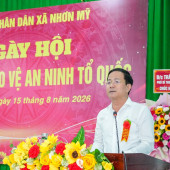 Củng cố thế trận an ninh nhân dân vững chắc từ cơ sở tại xã Nhơn Mỹ