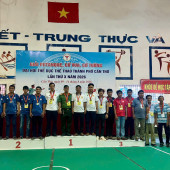Cán bộ, chiến sĩ Công an phường Phước Thới đạt thành tích cao  tại Đại hội Thể dục Thể thao thành phố Cần Thơ lần thứ X năm 2026