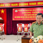 Công an phường Ninh Kiều tổ chức hội nghị tuyên truyền tuyển sinh vào Trường Văn hóa Công an nhân dân III năm học 2026 – 2027