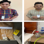 Công an phường Vị Tân xử lý nhóm đối tượng liên quan đến ma túy tại cơ sở lưu trú