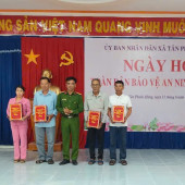 Công an xã Tân Phước Hưng: Lan tỏa Ngày hội toàn dân  bảo vệ an ninh Tổ quốc năm 2026
