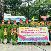 Về “địa chỉ đỏ”, bồi đắp lý tưởng cho người chiến sĩ