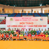Sôi nổi Hội thao lực lượng Công an thành phố Cần Thơ năm 2026