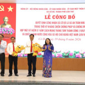 Công nhận xã Cờ Đỏ là xã an toàn khu