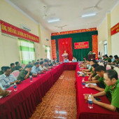 Kiện toàn Lực lượng tham gia bảo vệ an ninh, trật tự ở cơ sở sau sắp xếp, sáp nhập ấp
