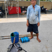 Công an xã Mỹ Phước kiên quyết ngăn chặn, xử lý nghiêm hành vi sử dụng xung điện khai thác thủy sản