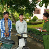 Công an phường Vị Tân truy nóng, tóm gọn 3 kẻ cướp giật trong ngày