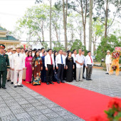 Công an TP Cần Thơ tri ân các Anh hùng liệt sĩ và Chủ tịch Hồ Chí Minh