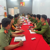 Công an xã Lịch Hội Thượng bảo đảm an ninh, an toàn cuộc diễn tập tác chiến trong khu vực phòng thủ năm 2026