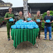 Công an xã Trường Thành tiếp tục thực hiện phong trào thi đua Ba nhất: “Kỷ luật nhất - Trung thành nhất - Gần dân nhất” gắn với công tác an sinh xã hội, hướng về cộng đồng.
