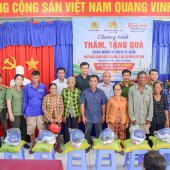 Thăm, tặng quà chào mừng Kỷ niệm 81 năm Ngày Quốc khánh nước Cộng hòa xã hội Chủ nghĩa Việt Nam (02/9/1945 - 02/9/2026) gắn phong trào thi đua “Ba nhất” trong Công an nhân dân