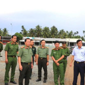 Lãnh đạo Công an thành phố kiểm tra công tác chuẩn bị thực binh Phương án A2 trong diễn tập khu vực phòng thủ năm 2026